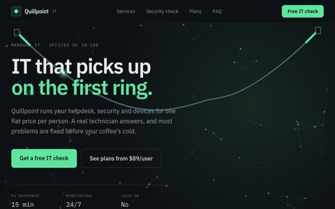 Quillpoint concept site